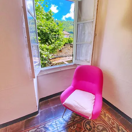 Apartamento La Casa Con Giardino, Vicino Al Ruscello Segreto Borzonasca